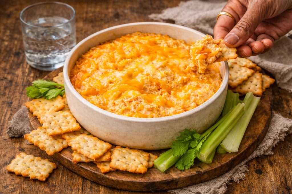 Cheesy Buffalo Chicken Dip Delight 1024x683
